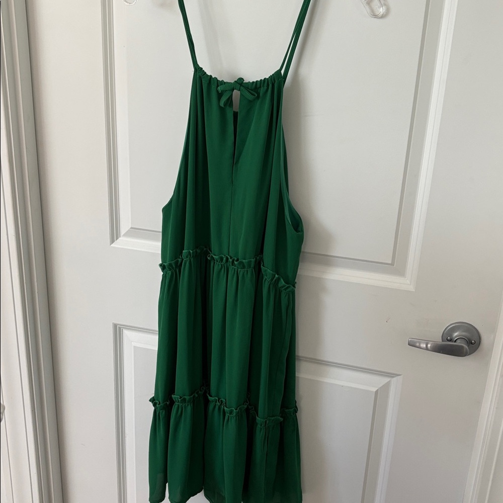 SHEIN Green Midi Dress